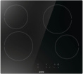 Электрическая варочная поверхность Gorenje ECT641BSCE, конфорок: 4 шт., стеклокерамика, независимая, черный