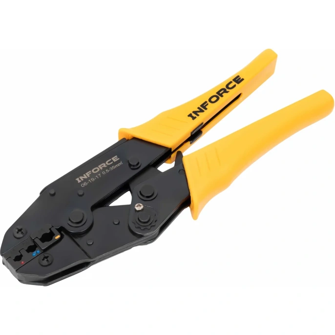 Набор пресс-клещи Inforce + 8 матриц в сумке 0,5 – 35 мм2 06-19-17