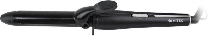 Щипцы Vitek 2523-VT 35Вт черный макс.темп.:200С покрытие:турмалиновое 2523-VT-01