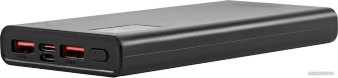 Мобильный аккумулятор Digma DGPF10A 10000mAh QC3.0/PD3.0 22.5W 3A 2xUSB-A/USB-C черный (DGPF10A22PBK)