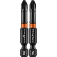 Набор бит IMPACT PH2, 50 мм, 2 шт vertextools IP-PH2-50-2