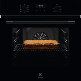 Духовой шкаф электрический Electrolux EOF5C50BZ, 65л, дверца с 2 стеклами, черный