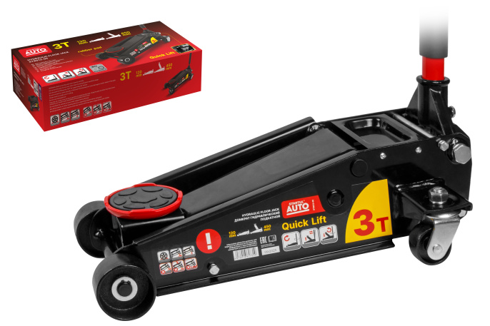 Домкрат подкатной 3т быстрый подъем 120-450мм STARTUL AUTO ST8013-05