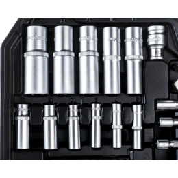 Набор автомобильного инструмента Gigant 143 предмета, Сталь Cr-V, GAS 143