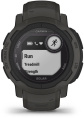 Смарт-часы Garmin Instinct 2 Solar, 45мм, 0.9", черный