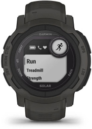 Смарт-часы Garmin Instinct 2 Solar, 45мм, 0.9", черный
