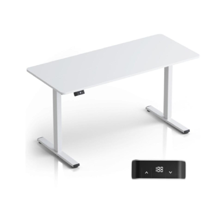 Моторизированный стол ONKRON с регулировкой по высоте, белый