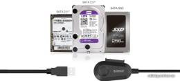 Orico 35UTS-BK SATA - USB3.0 Adapter адаптер для подкл-я 3.5" SATA устройств к USB3.0 +Б.П.