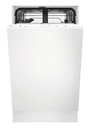 Встраиваемая посудомоечная машина Electrolux EEA22100L, узкая, ширина 44.6см, полновстраиваемая, загрузка 9 комплектов