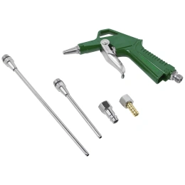 Обдувочный пистолет с комплектом сопел ROCKFORCE 3 предмета RF-DG-12-K 26134