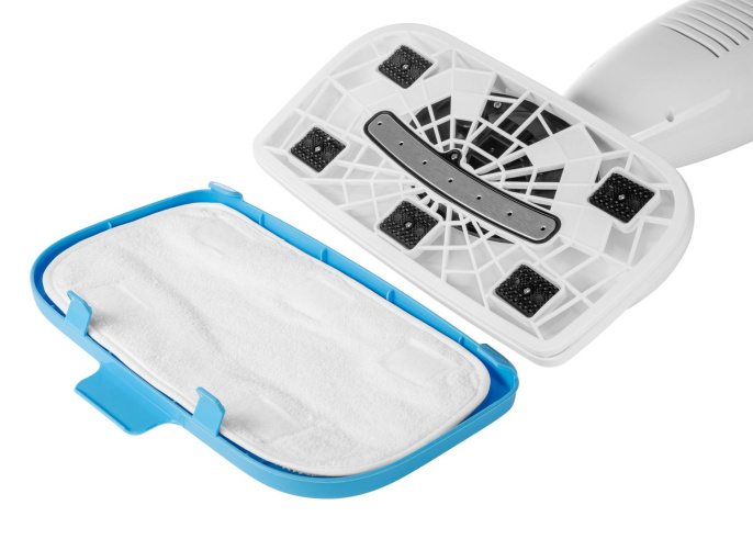 Швабра паровая Starwind SSM5333 1300Вт белый/голубой