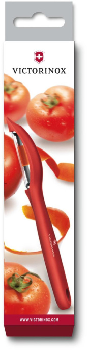 Овощечистка для овощей и фруктов Victorinox Universal Peeler красный упак.:европодвес 7.6075.1