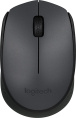 Мышь беспроводная Logitech M170, радио, оптическая, USB, 1000dpi, серый и черный [910-004646]