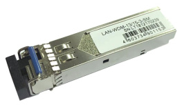 Модуль SFP WDM 1.25G, 1310nm / 1550nm, 3 km, LC, DDM, Cisco LANMASTER LAN-WDM-13/15-3-SM