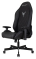 Кресло игровое KNIGHT Neon, на колесиках, эко.кожа, черный [knight neon carbon]