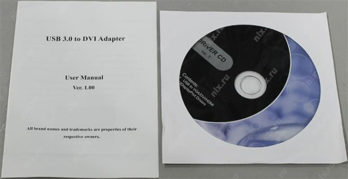 Видеокарта STLab U-1500 RTL USB 3.0 to DVI Adapter