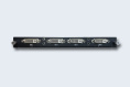 TNTV/TNT MMS-4O-DVI Карта интерфейсная, DVI+AUDIO, 4 внешних выходных порта: DVI-D+MINIJACK, интегрированный конвертер видеоразрешений/scaler;для коммутаторов серии MMS-xxxxIPB
