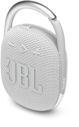 Колонка портативная JBL Clip 4, 5Вт, белый [jblclip4wht]