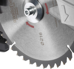 Торцовочная пила METABO KGS 216 M Set, 1500Вт, 216мм [613216900]