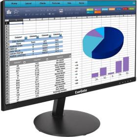 Монитор с аудио выходом 21.5" ExeGate SmartView EP2207 (IPS LED Grade A+, FHD, 1920x1080@75Гц, 16:9, 250cd/m2, 1000:1, 178°/178°, 5ms, D-Sub, HDMI, audio-out, Flicker-free, Low Blue Light, кабель HDMI 1.5м, VESA, регулировка наклона (tilt), черный) EX2955