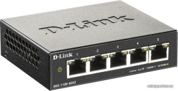 Коммутатор D-Link DGS-1100-05V2/A1A (L2) 5x1Гбит/с настраиваемый