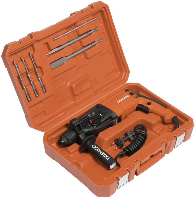 Перфоратор Daewoo DAH 920 патрон:SDS-plus уд.:3.4Дж 920Вт кейс в комплекте