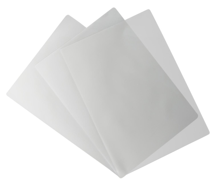 Пленка для ламинирования Silwerhof 100мкм A4 100шт глянцевая 216x303мм 4410020