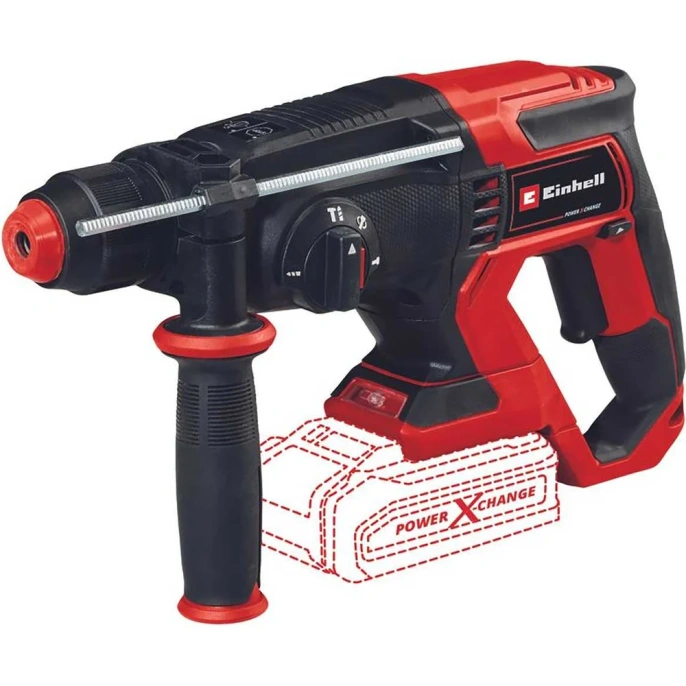 Перфоратор аккумуляторный Einhell PXC TE-HD 18/20 Li,1x18В,3 режима,1.8Дж,20мм,кейс,без АКК и ЗУ 4514260