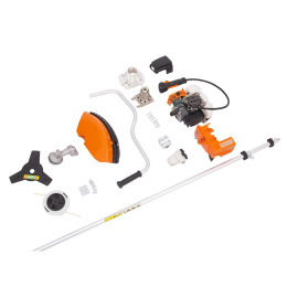 Триммер (мотокоса) бензиновый ZimAni FS250, 
1,6 кВт., леска/нож
