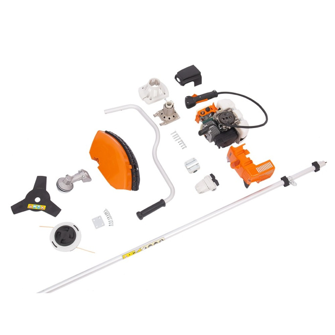 Триммер (мотокоса) бензиновый ZimAni FS250, 
1,6 кВт., леска/нож