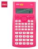 Калькулятор DELI E1710A/RED, 10+2-разрядный, красный