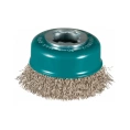 Щетка проволочная гофрированная чашечная (75 мм; 0.3 мм; X-lock) Makita D-73346