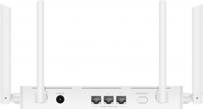 Wi-Fi роутер Huawei WiFi AX2 WS7001-22,  Wi-Fi 6,  AX1500,  2.4/5ГГц, 3 WAN/LAN, белый [53030adx]