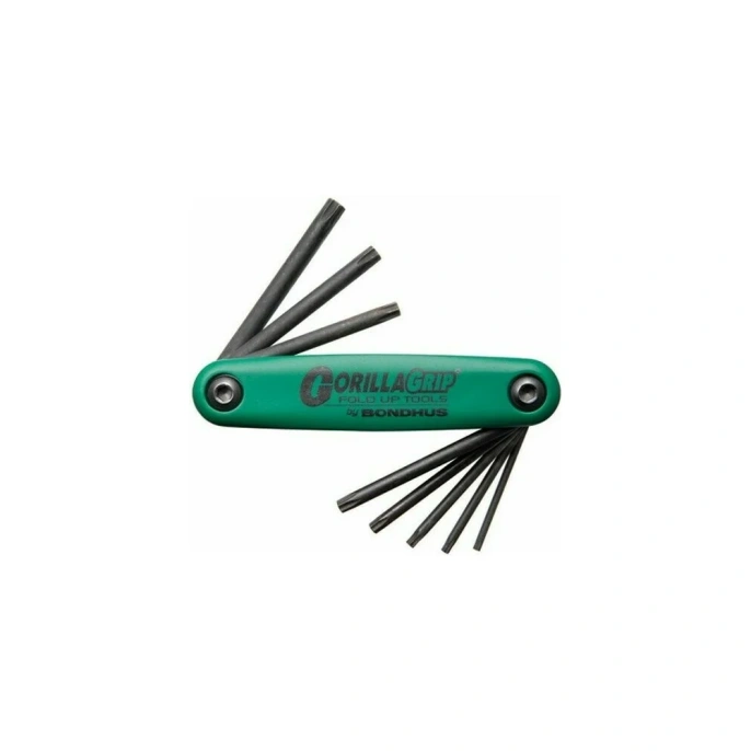 Складной набор ключей BONDHUS GorillaGrip Torx, T9 - T40 12634