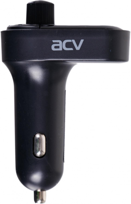Автомобильный FM-модулятор ACV FMT-128B черный MicroSD BT USB 38762