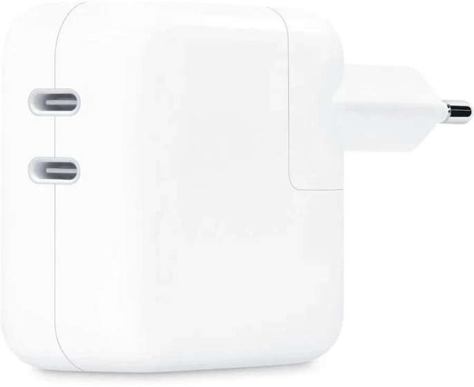 Адаптер питания Apple А2676, 35Вт, белый [mnwp3zm/a]