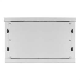 Шкаф телекоммуникационный 19" настенный 6U ExeGate EC-WM-6U.450.M.GREY (19”, 6U, 600x450x370mm (ШхГхВ), передняя дверь металл, съемные боковые панели, пыле- и влагозащита IP23, светло-серый RAL 7035) EX298611RUS