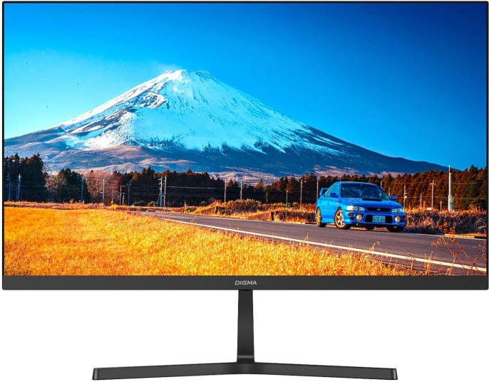 Монитор Digma 23.8" Progress 24P404F черный IPS LED 5ms 16:9 HDMI M/M матовая 250cd 178гр/178гр 1920x1080 100Hz VGA FHD 3.0кг