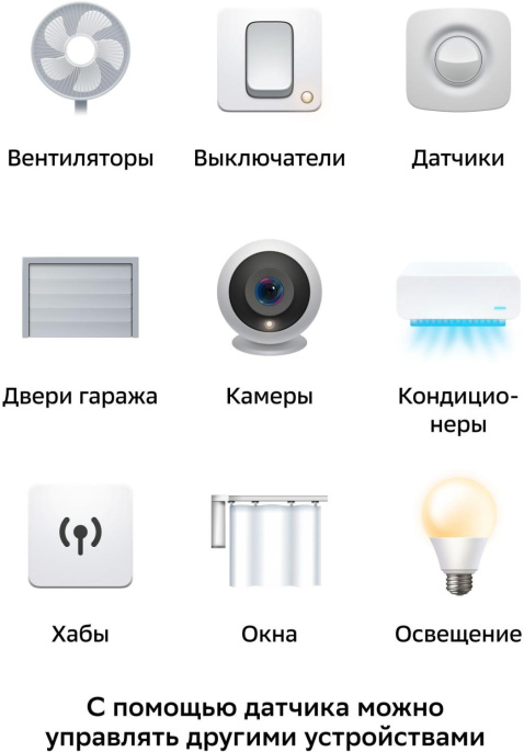 Датчик движения SBER SBDV-00029, белый