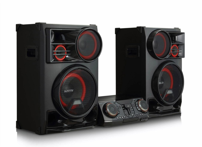Минисистема LG CL98-FS черный 3500Вт CD CDRW FM USB BT (CL98P+NL98)