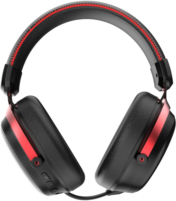 Гарнитура игровая Acer Nitro OHR401,  для компьютера и игровых консолей, мониторные,  Bluetooth/радио/3,5 мм, черный [zl.hdsee.00h]