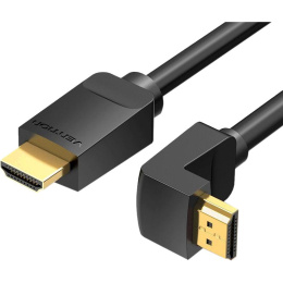 Кабель Vention HDMI High speed v2.0 with Ethernet 19M/19M угол 270 - 2м (AAQBH)