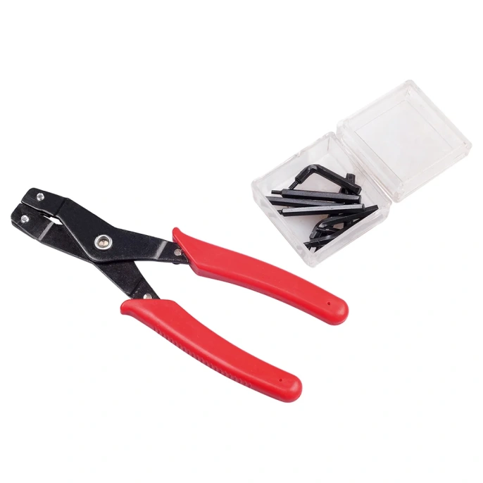 Съемник внешних стопорных колец со сменными насадками 45 и 90 град AV Steel AV-921099