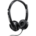 RAPOO Гарнитура проводная H120-BL, цвет - черный 18008