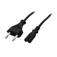 Кабель питания 5bites PC305-10A IEC-320-C7 / CEE 7/16 / 220V / 2G*0.50MM / 1M Советский стандарт