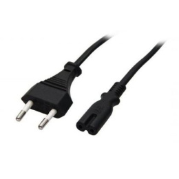 Кабель питания 5bites PC305-10A IEC-320-C7 / CEE 7/16 / 220V / 2G*0.50MM / 1M Советский стандарт