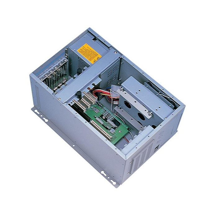 Корпус Advantech IPC-6606BP-00D Desktop/Wallmount Chassis, PICMG 1.0/1.3, Drive bays: 1*5.25" + 1*3.5", 6xFullSize ExpSlot, 1x90mm fan, w/o PSU, Dim WHD : 174x254x396mm
