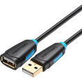 Кабель-удлинитель Vention USB 2.0 AM/AF - 1м Чёрный Кабель-удлинитель Vention USB 2.0 AM/AF - 1м Чёрный CBCBF