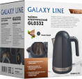 Чайник электрический Galaxy Line GL 0332 1.7л. 2200Вт графит корпус: металл/пластик ГЛ0332ЛГР