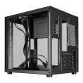 Ginzzu V100 закаленное стекло 1*USB 3.0,1*USB 2.0, AU mATX